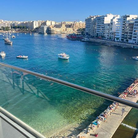 Seafront Two Bedroom Apartment San Ġiljan Exterior foto